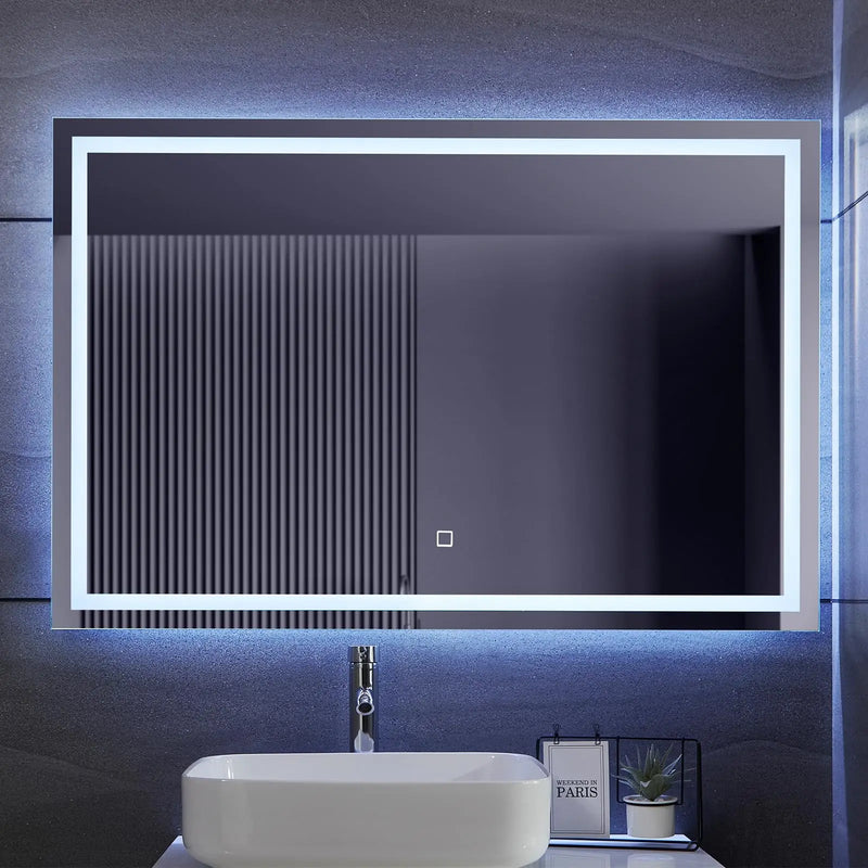 Espejo rectangular Led